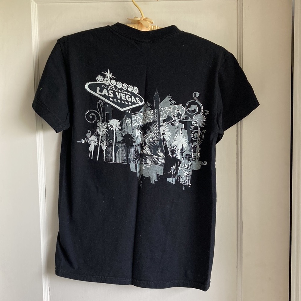 “Welcome to Fabulous Los Vegas Nevada” Tee Shirt Black Size Small